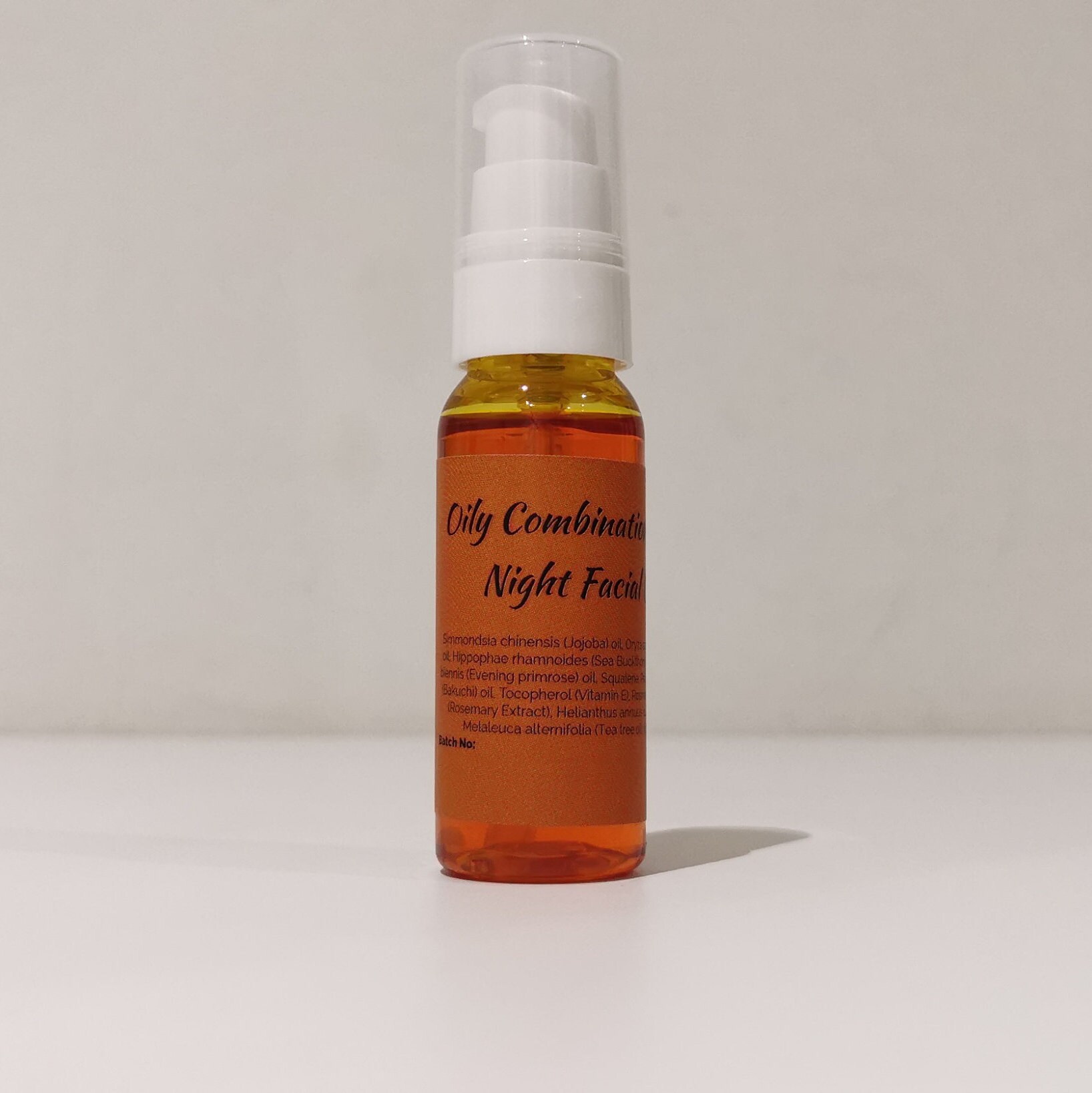 Oily Combination Skin Night Facial Oil Etsy
