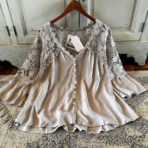 Vintage boho tops on sale