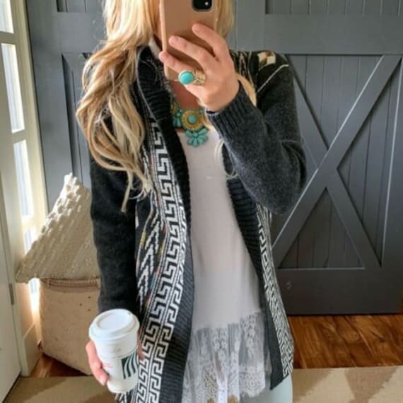 long western cardigan