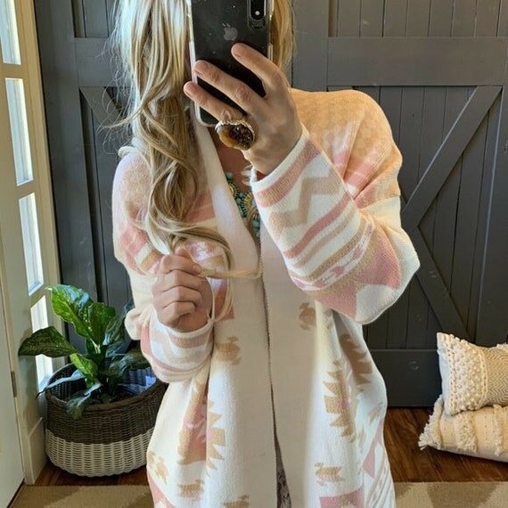 womens tribal cardigan