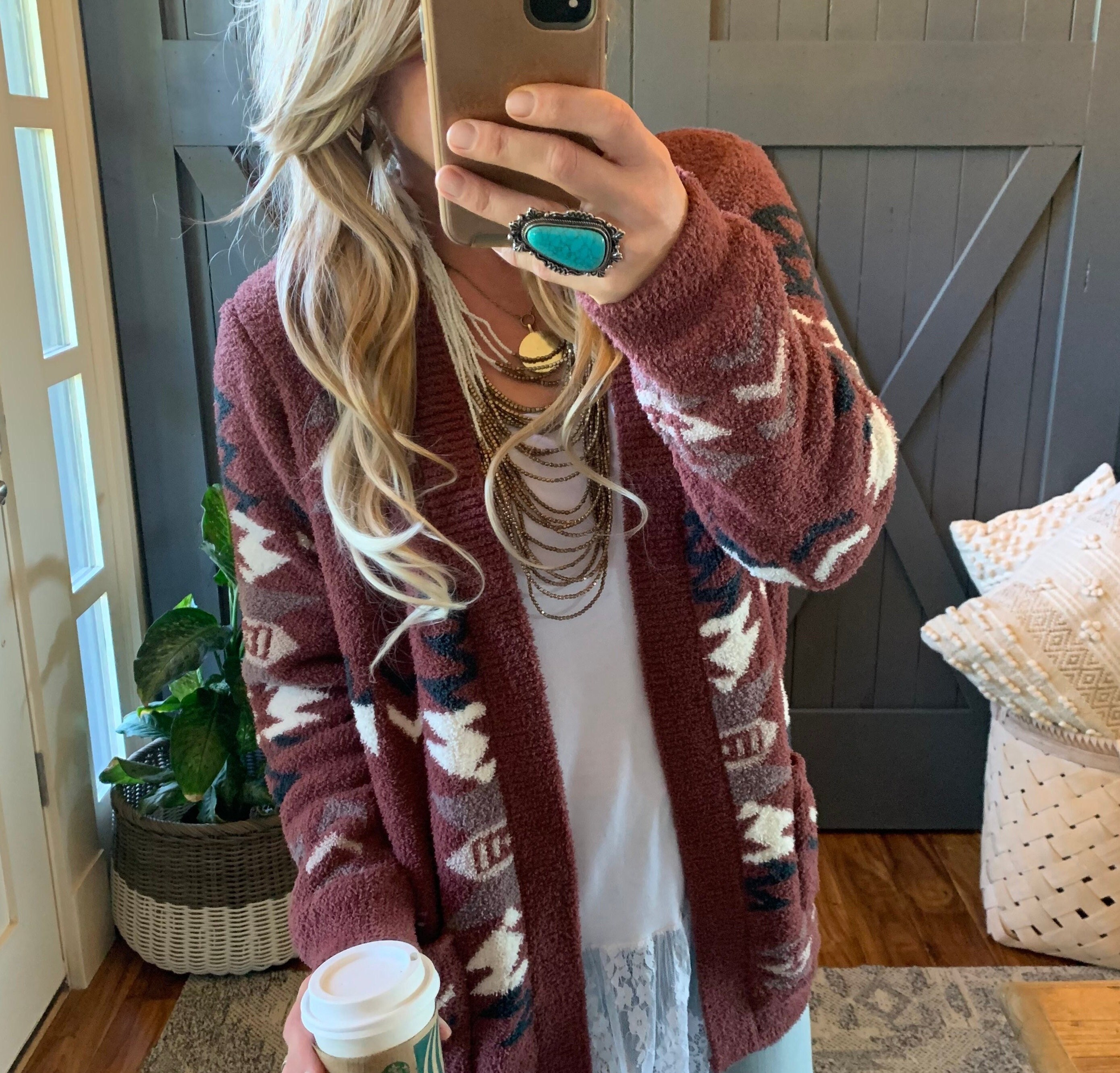 Aztec Cardigan - Etsy