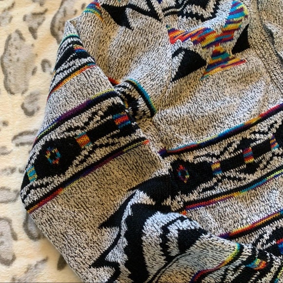 New Cozy Tribal Print Long Cardigan Aztec Sweater Top Boho | Etsy