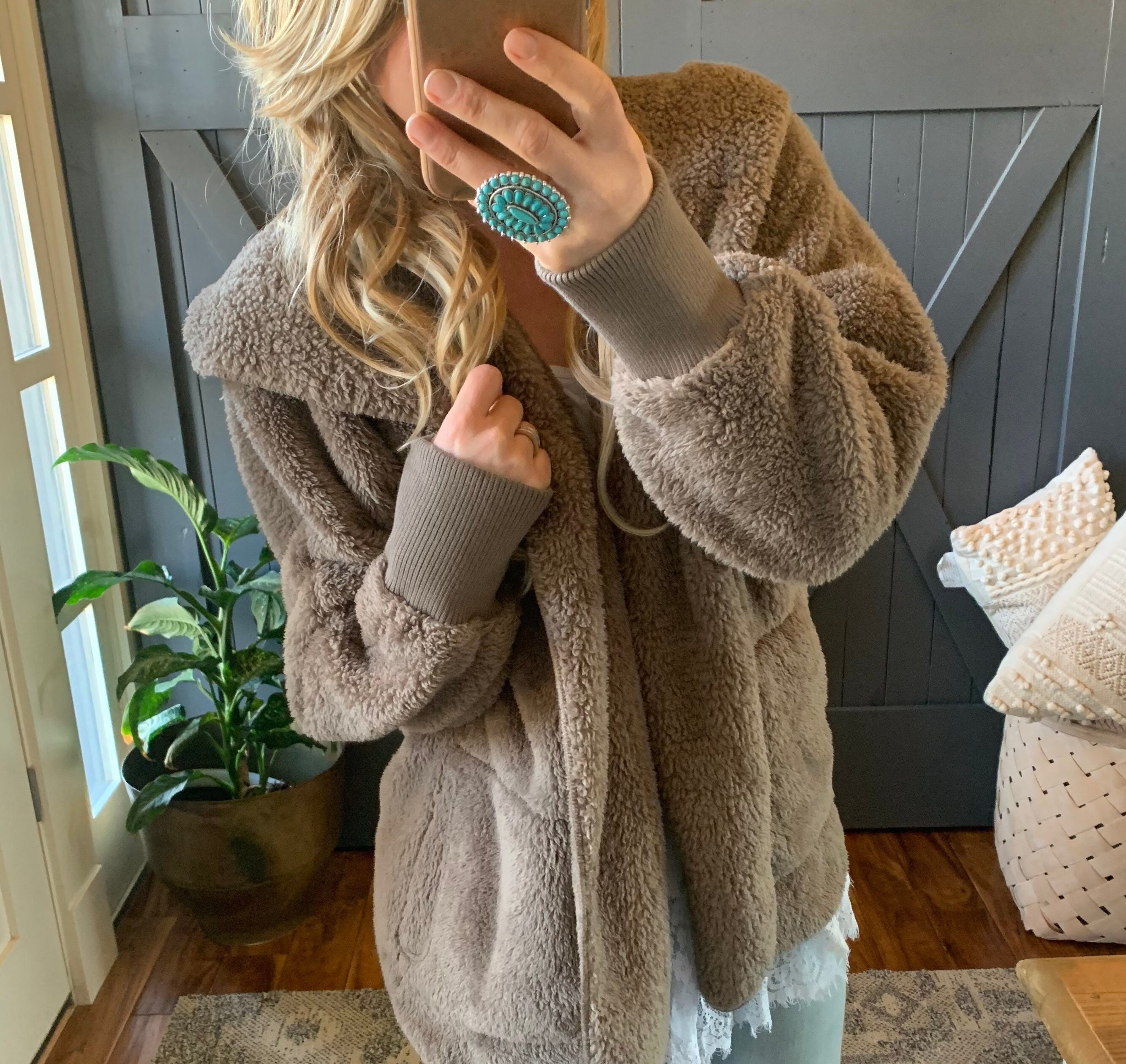 Z supply hot sale hooded cardigan