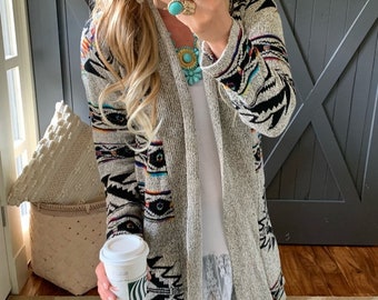 long western cardigan