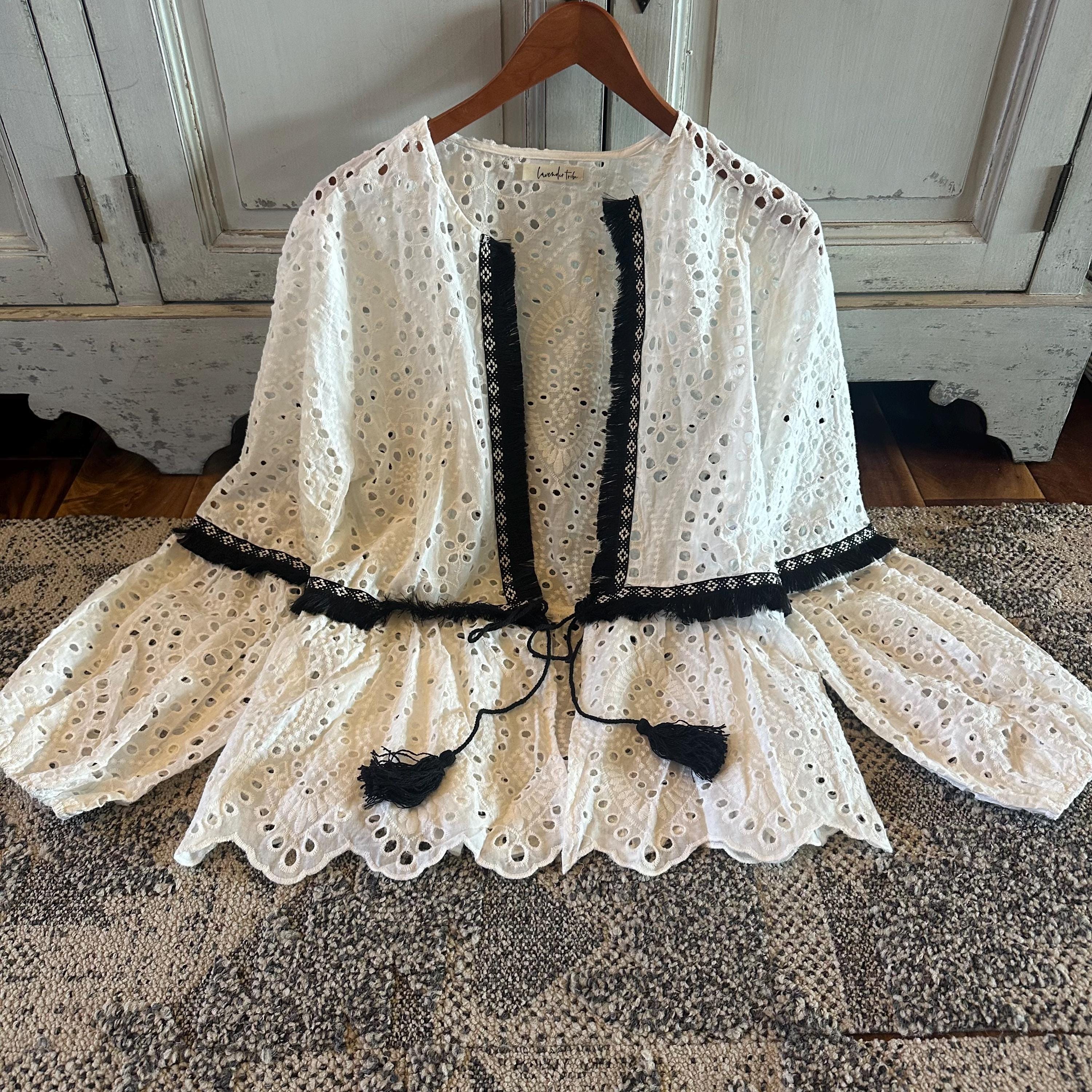 ジャケット・アウター BATTEN LACE LIKE KNIT JACKET BATTEN LACE LIKE KNIT JACKET