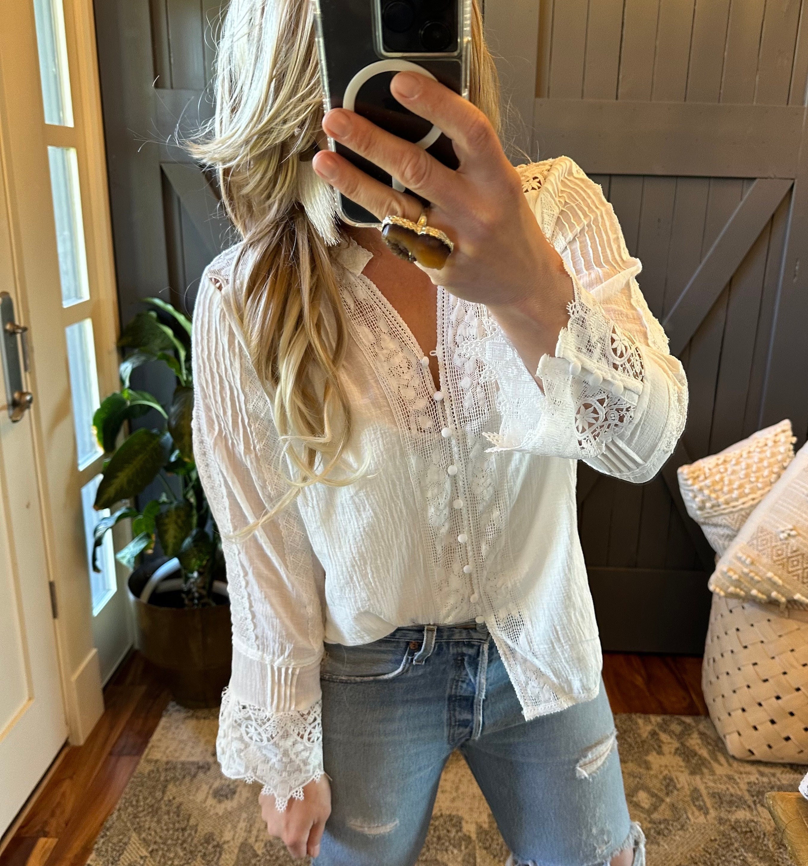 トップス MALION vintage / cut lace tops トップス MALION vintage / cut lace tops MALION vintage / cut