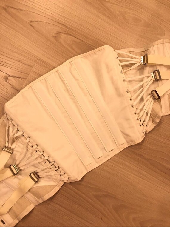 Antique Vintage Boned Girdle Corset