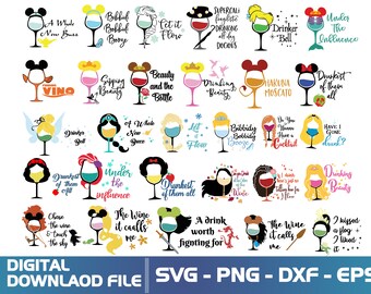 Free Free 106 Disney Princess Wine Svg SVG PNG EPS DXF File