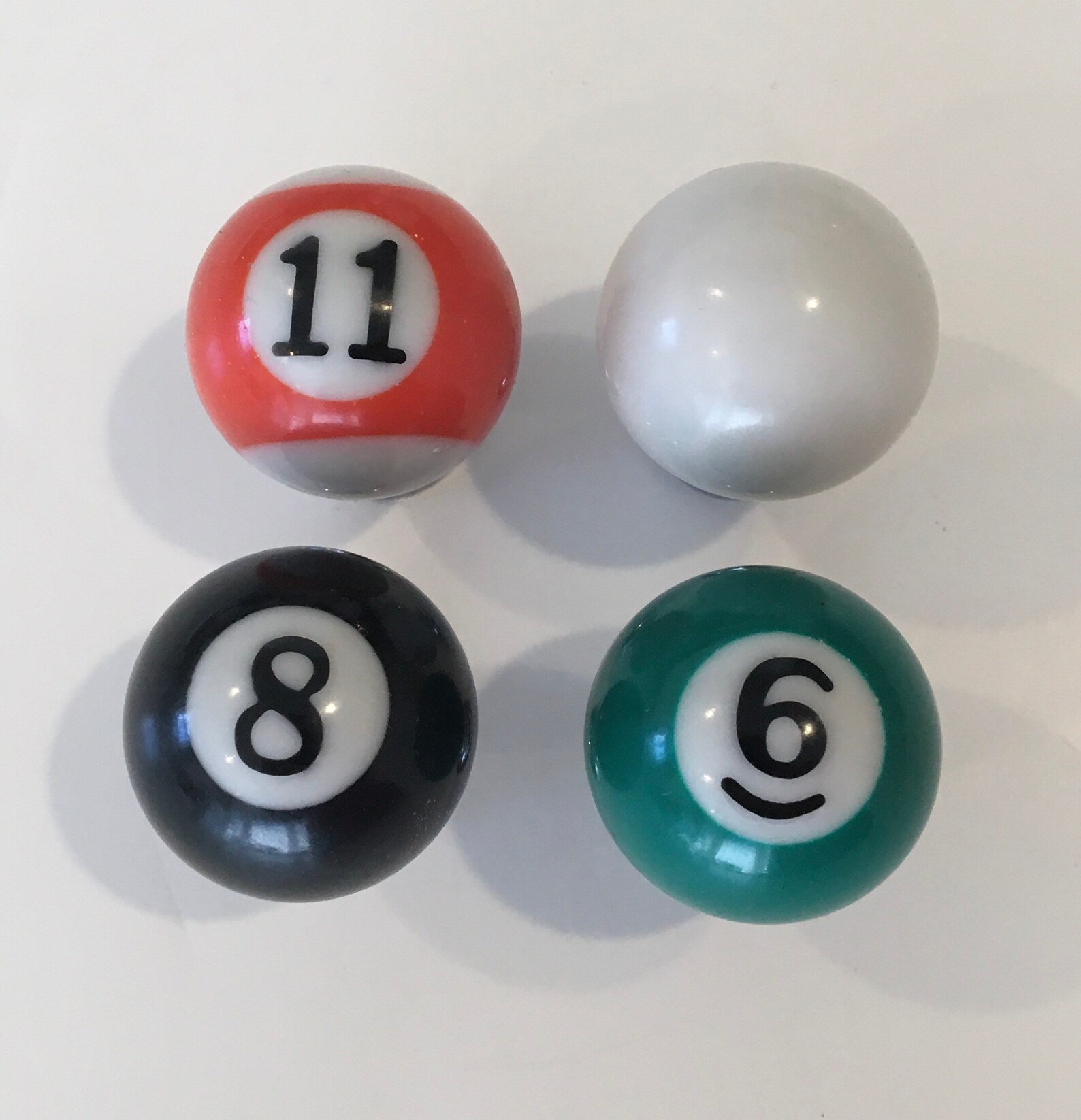 Mini Pool Ball Drawer Pulls / Knobs 1 Diámetro Set de Etsy
