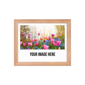 Custom Framed Print: Wood Frame, Ready to Hang
