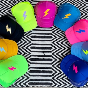HappyFlash Lightning Bolt Trucker Hat