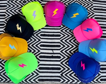 HappyFlash Lightning Bolt Trucker Hat