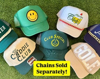 Golf Trucker Hat, Masters Tournament Style