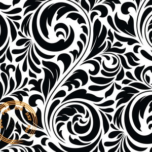 Pattern #2, Floral Pattern svg, Leaf Pattern svg, Flower pattern png, Seamless Pattern svg, damask dxf