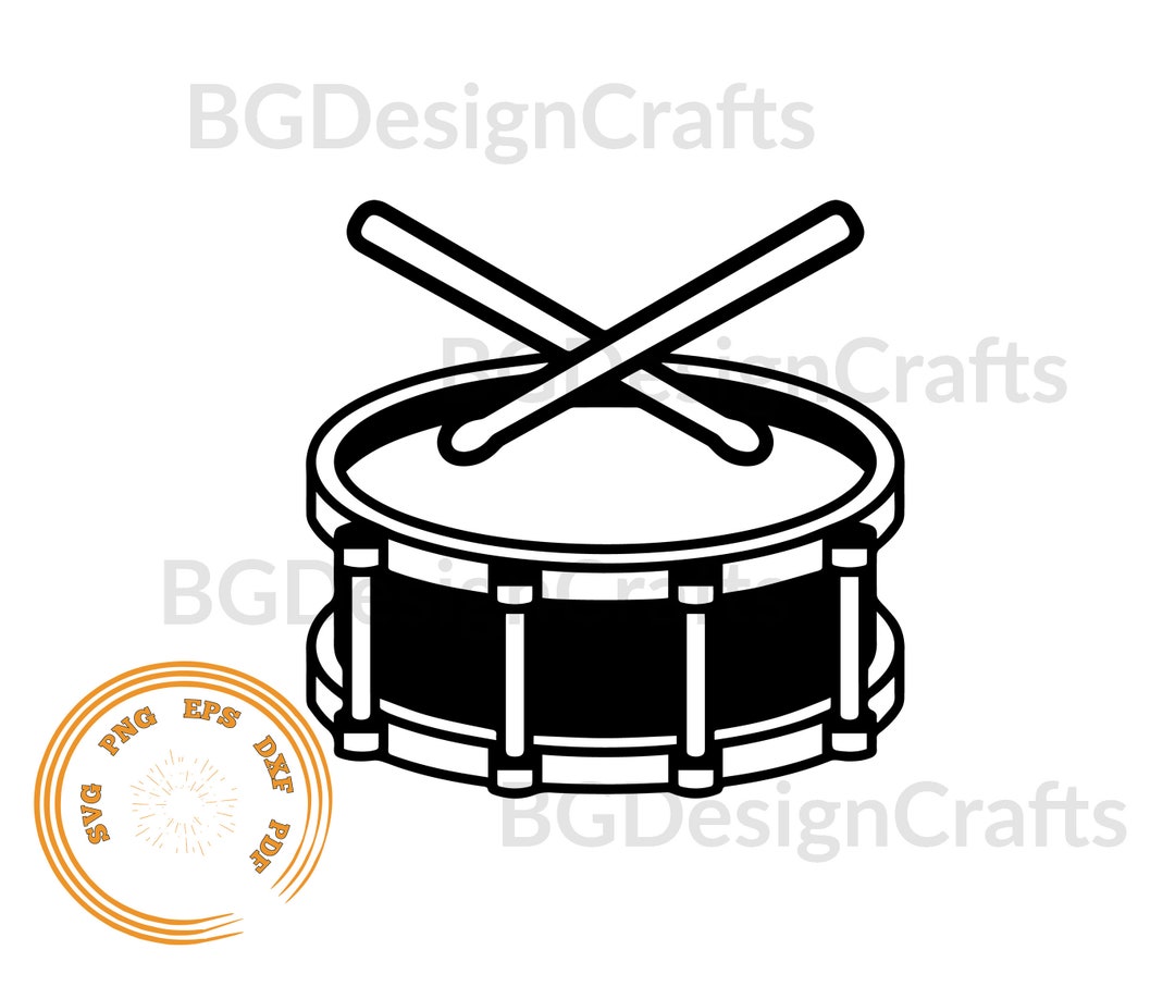 Drum Svg, Drummer Svg, Drum Sticks SVG, Png, Dxf, Cut File - Etsy