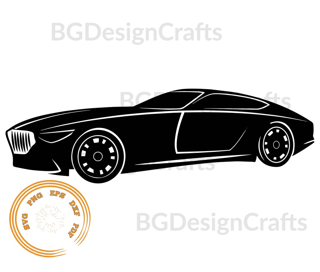 Luxury Car #2 Luxury Car Svg, Car Svg, Sports Car Svg, Clipart, Sports ...