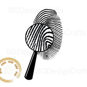 Magnifying Glass Svg Clipart image, Cricut Svg image, Dxf, Pdf, Eps, Jpg,  Png, Svg, Silhouette, Cameo, Design