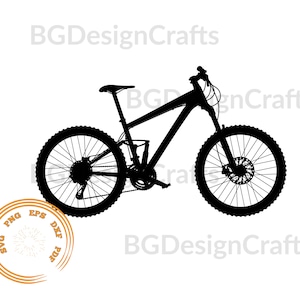 Mountain Bike SVG, Mountain SVG, Bike SVG, Bicycle Svg, Clipart, Cut File