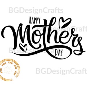 Mother&#39;s Day Svg, Mom SVG, Mother svg, Happy Mother&#39;s Day SVG, Clipart, Cut File, Silhouette