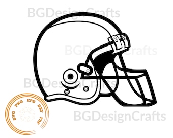 Football Helmet SVG, Helmet SVG, Football SVG, Sport Svg, Dxf, Clipart
