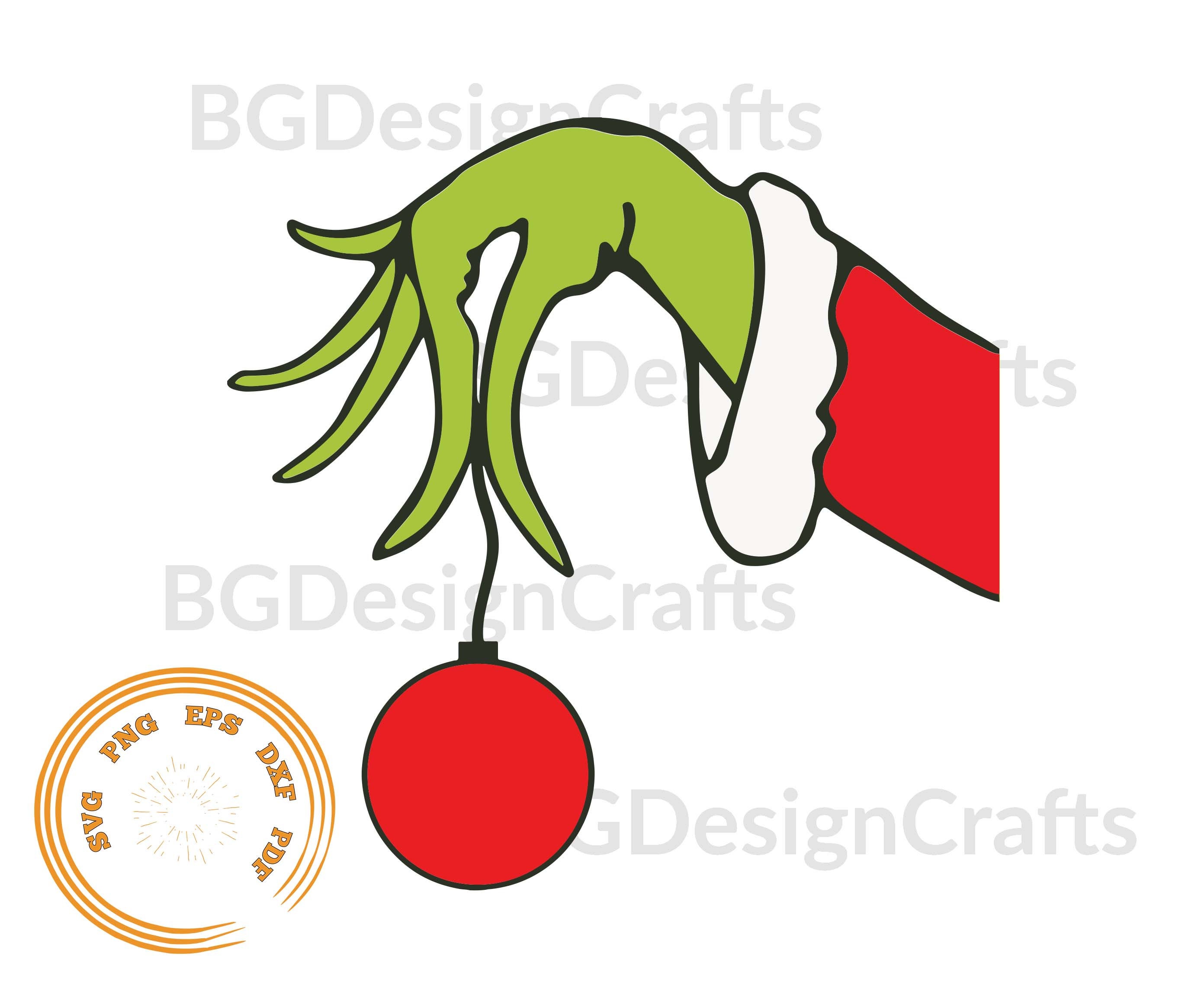 Grinch Stole SVG Grinch SVG Christmas SVG Grinch Hand Svg - Etsy UK