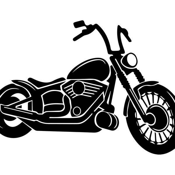 Motorcycle SVG, Motor Bike Svg, Motorcycle Clipart, Motorcycle Files for Cricut