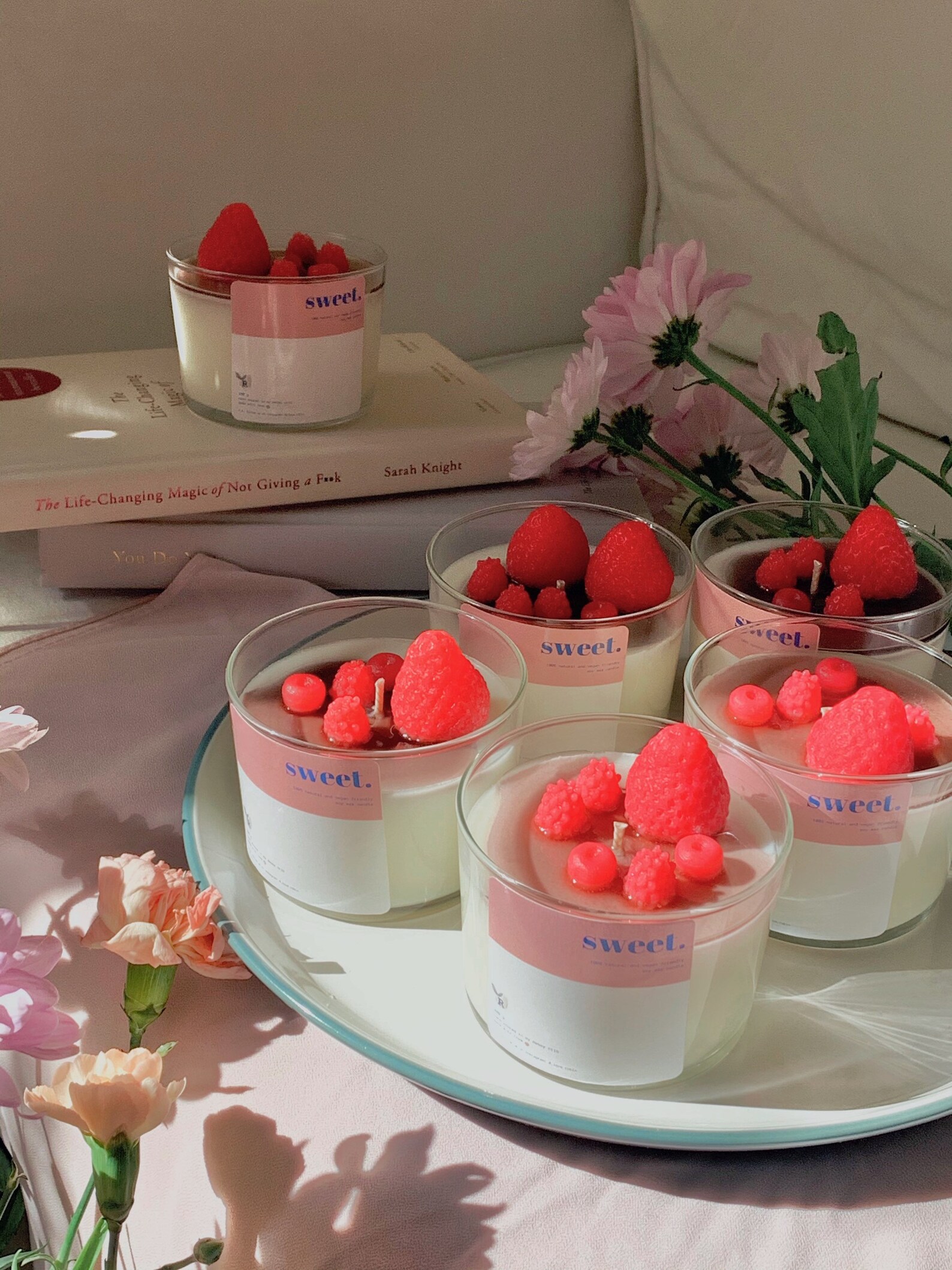 DESSERT Candle 100 Natural Wax Handmade Scented Candles 200g Etsy