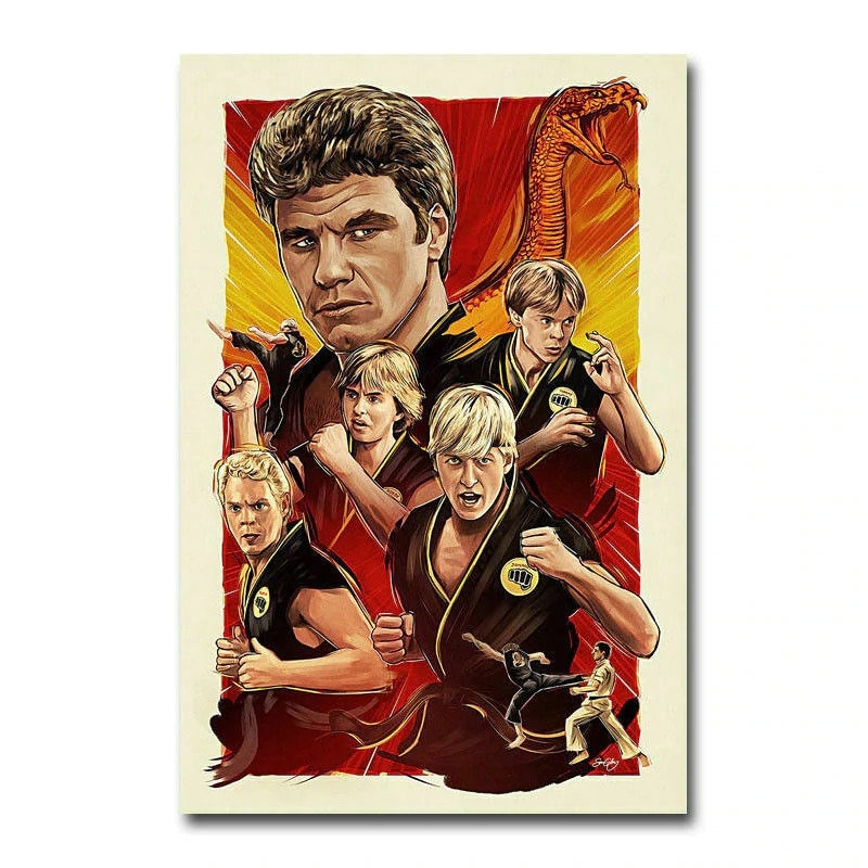 Cobra Kai Poster - Gifts for Cobra Kai Fans - Cobra Kai Merch - Cobra