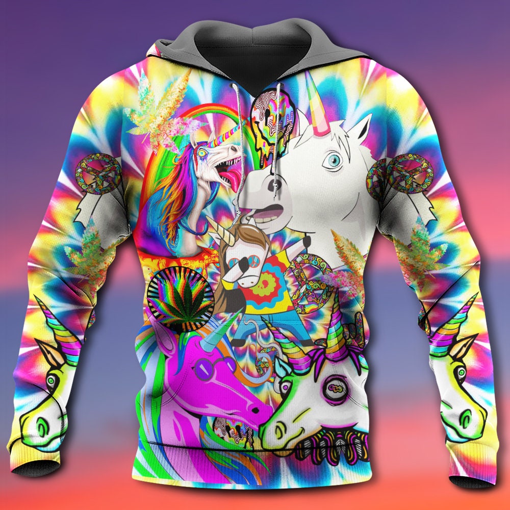 Discover Hippie Unicorn Dream 3D Hoodies