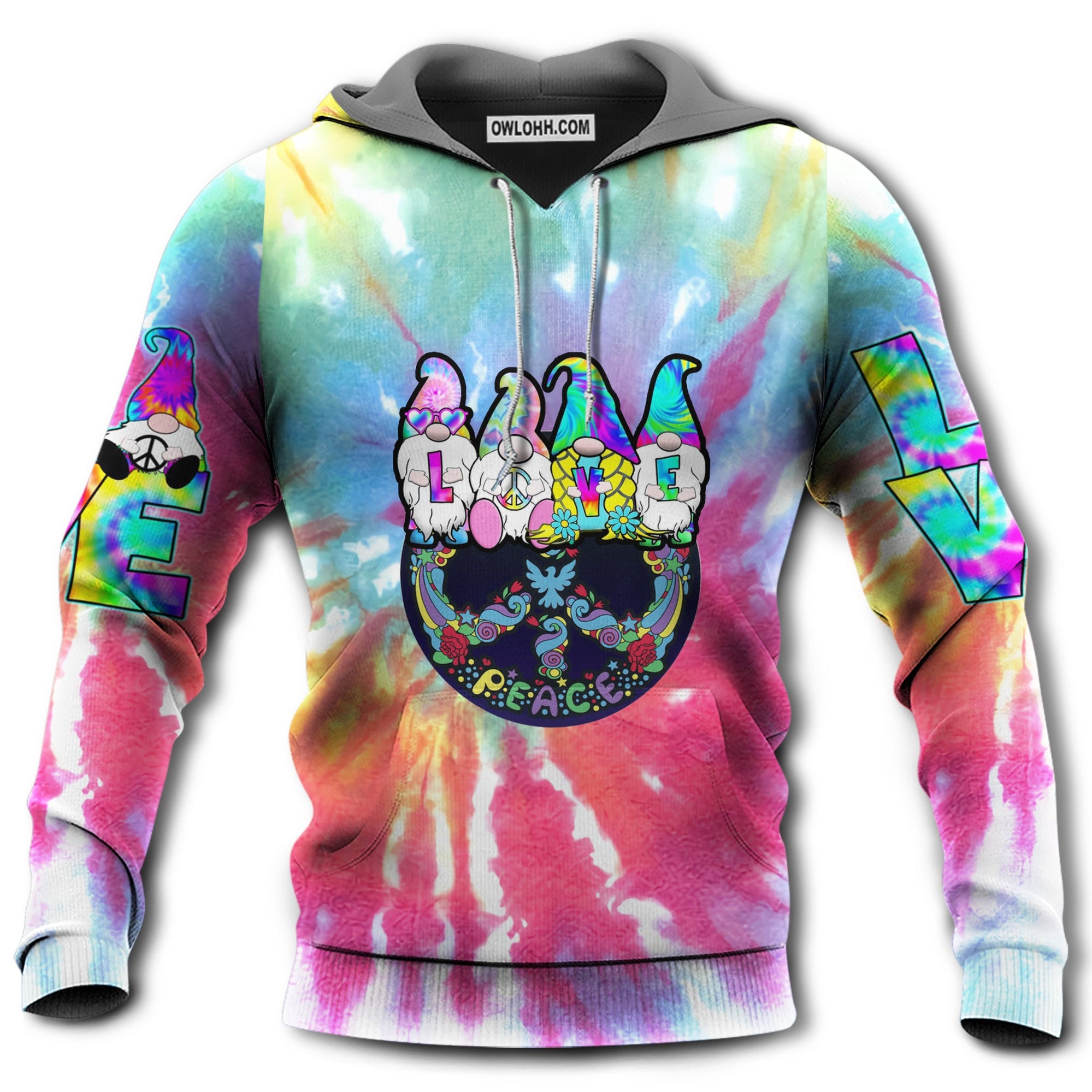 Discover Hippie Peace Fullcolor 3D Hoodies