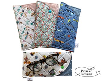 Padded glasses case, glasses pouch