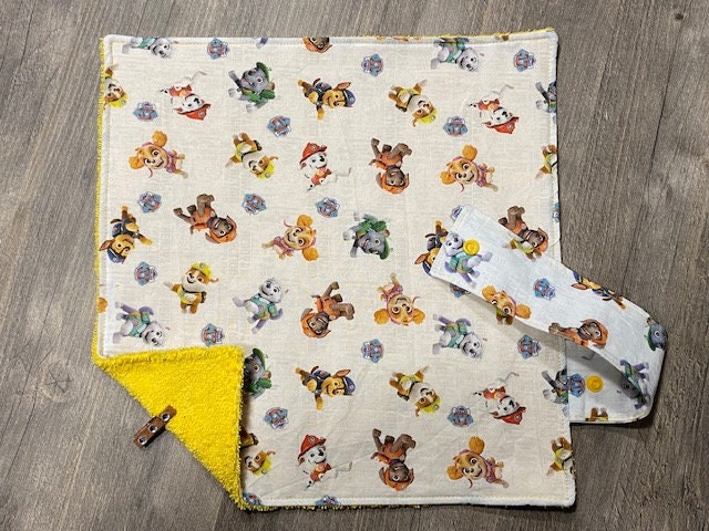 Serviette de Table, Serviette Cantine avec Rond Intégré Personnalisable