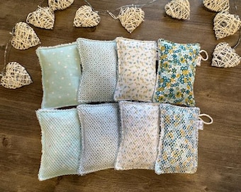 Duo of washable, reusable and zero-waste sponges