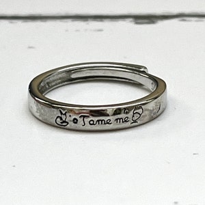 The Little Prince “Tame Me” Ring Adjustable