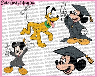 Download Mickey Graduation Svg Etsy