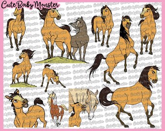 Spirit Horse Svg Etsy
