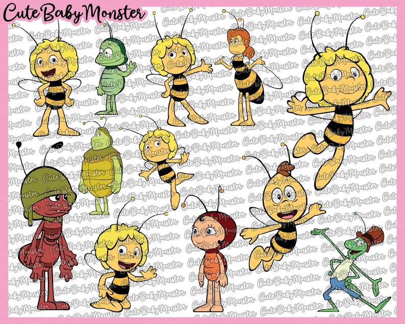 Download Maya The Bee Svg Maja Svg Maya The Bee Cricut Maya The Bee Etsy