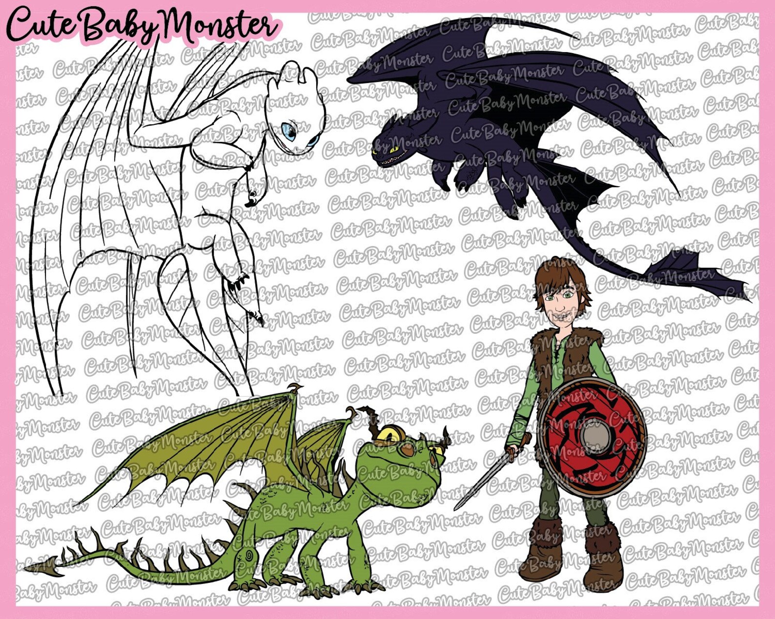 How to Train your Dragon svg How to Train your Dragon cricut Etsy