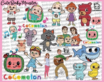 Cocomelon Pig Etsy