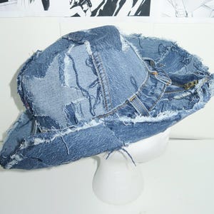 Denim Cowboy Hat