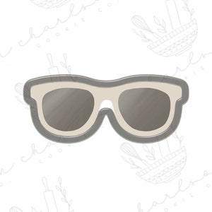 Sunglasses cookie cutter