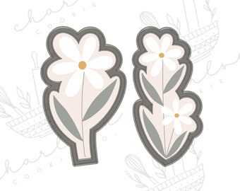 Daisy stem cookie cutter