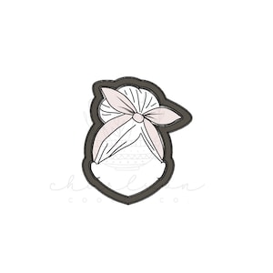 Top bun cookie cutter