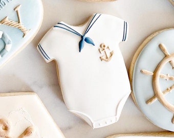 Baby basic onesie cookie cutter