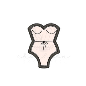 Badeanzug No. 4 Ausstechformen