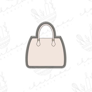 Handbag cookie cutter
