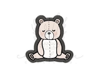 Teddy bear cookie cutter