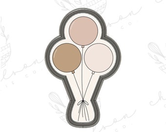 Balloons no. 2 cookie cutter