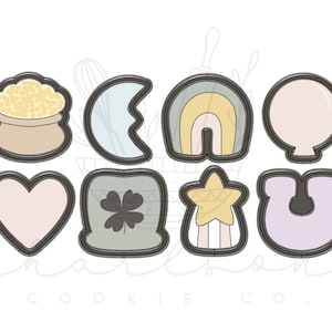 Marshmallow charms (individual) cookie cutters