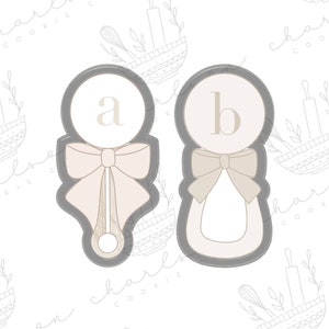 Babyrammelaar nr. 2 koekjesvormpjes